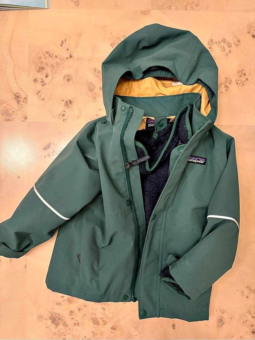 Patagonia winter / ski Jacket Kids Green